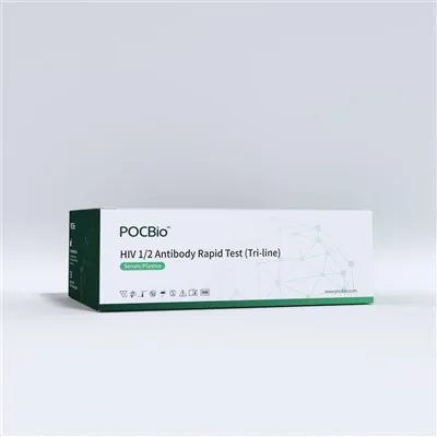 Prawf Cyflym Gwrthgyrff HIV 1/2 (Tri-Llinell)